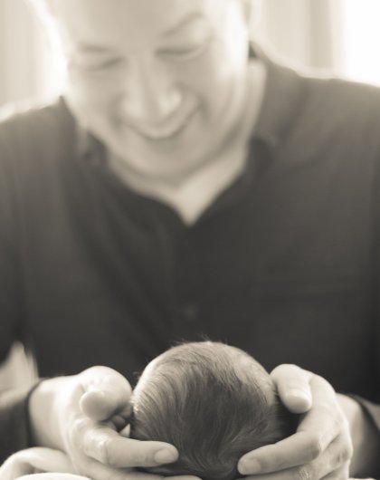 Dad - New Born photography
